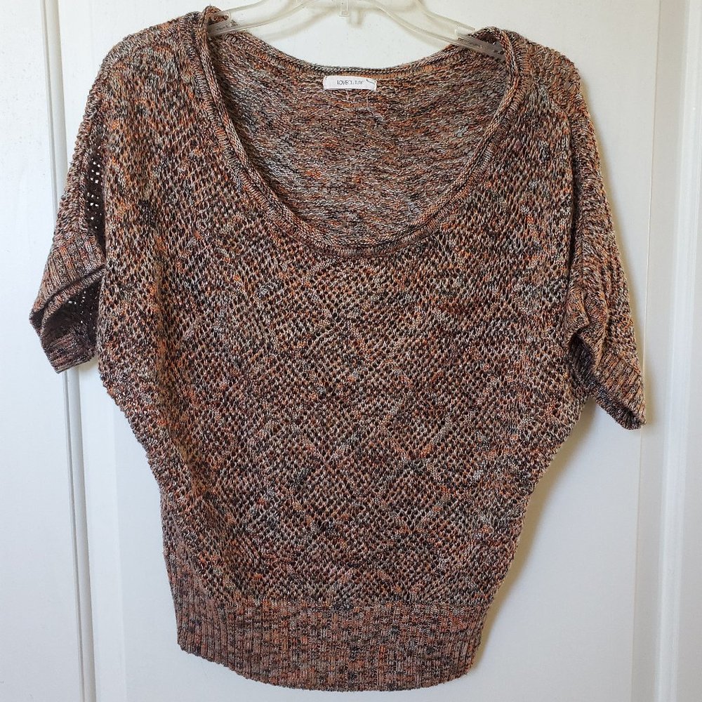 Love Culture Crop Sweater
